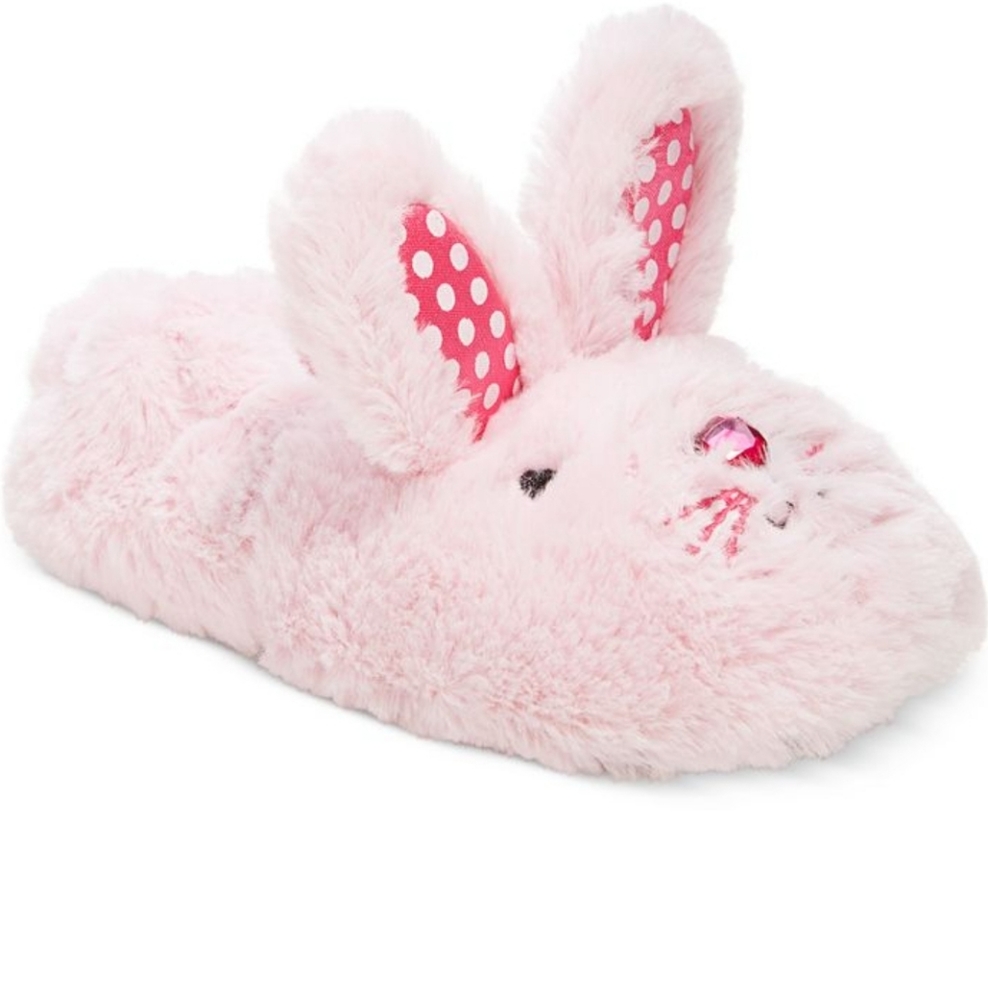 Stride Rite Plush Toddler Bunny Slippers